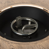 Thatcher Driftwood Round Aluminum LPG Fire Pit